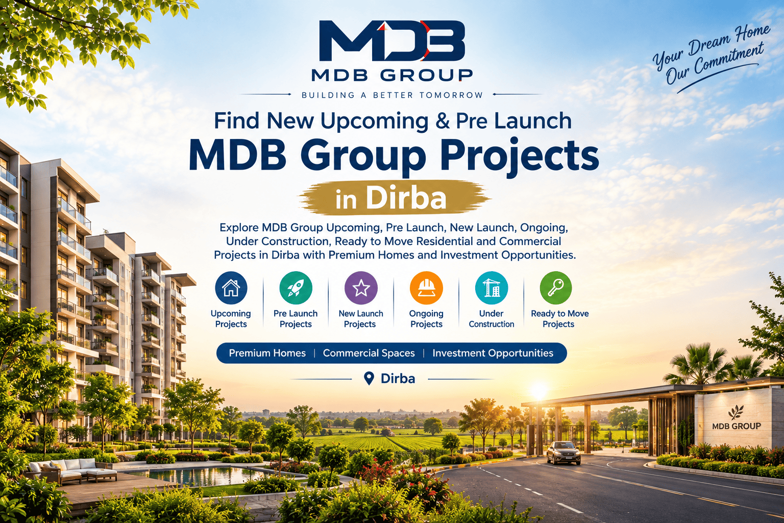MDB Group Upcoming Projects in Dirba